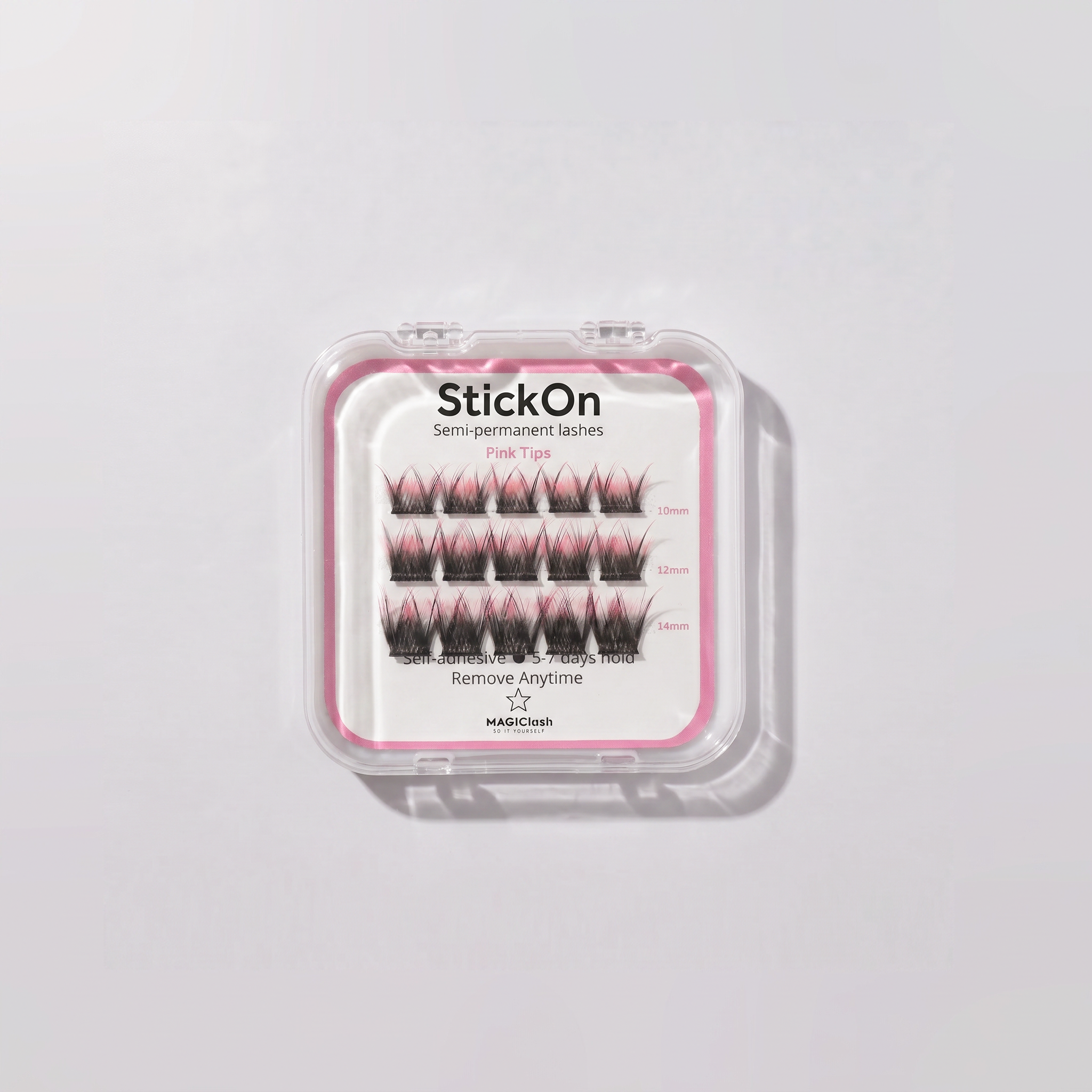 STICK ON Pink Tips