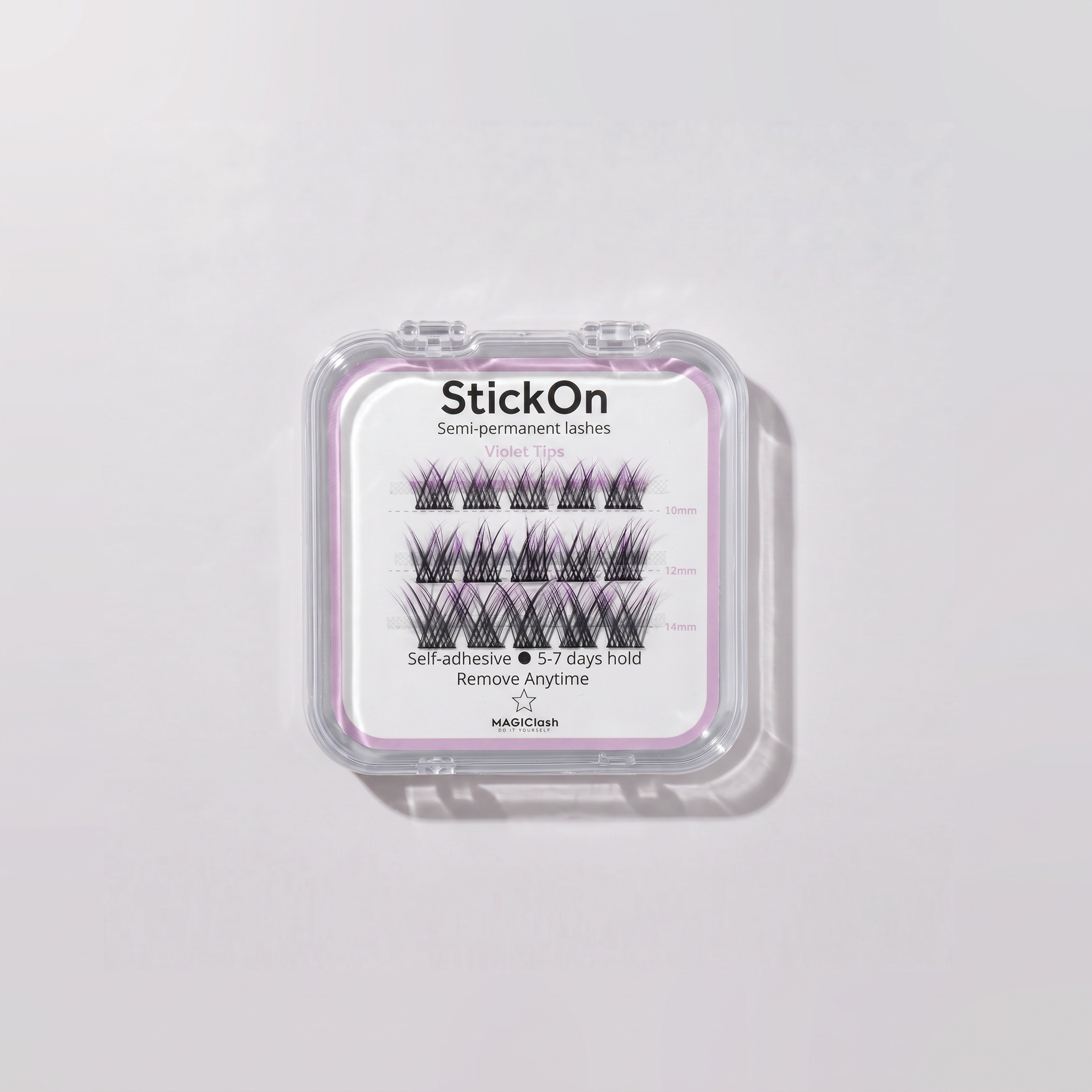 STICK ON Violet Tips