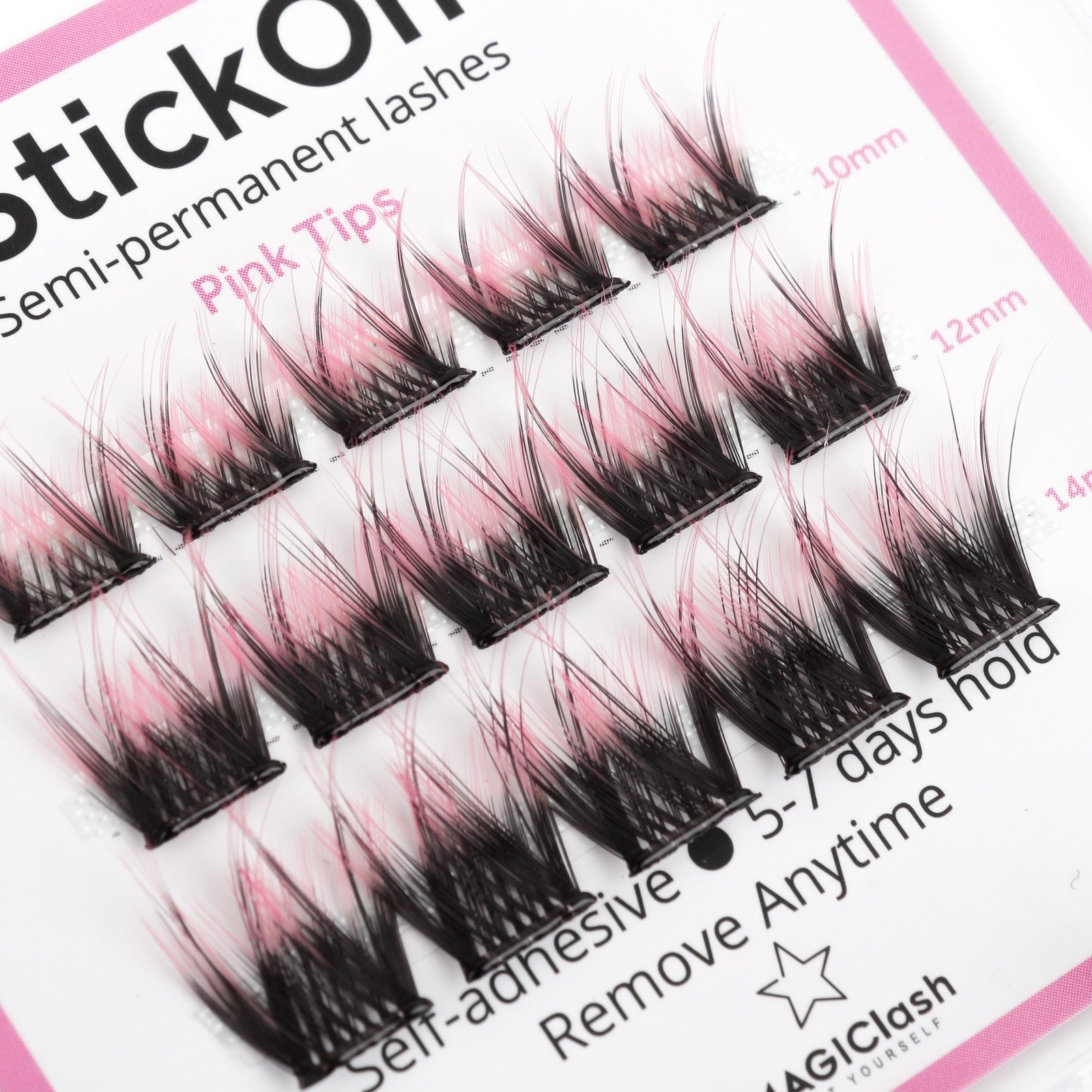 STICK ON Pink Tips