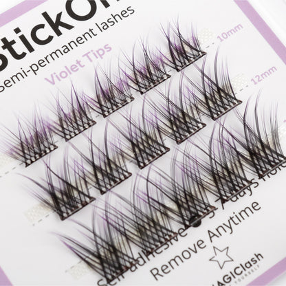 STICK ON Violet Tips
