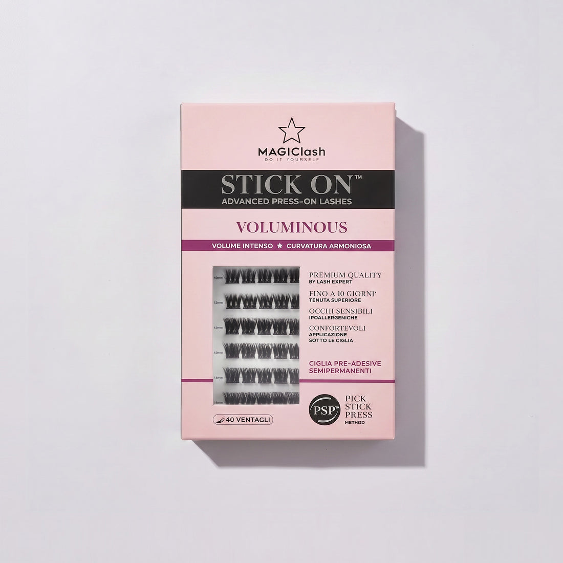 STICK ON Voluminous